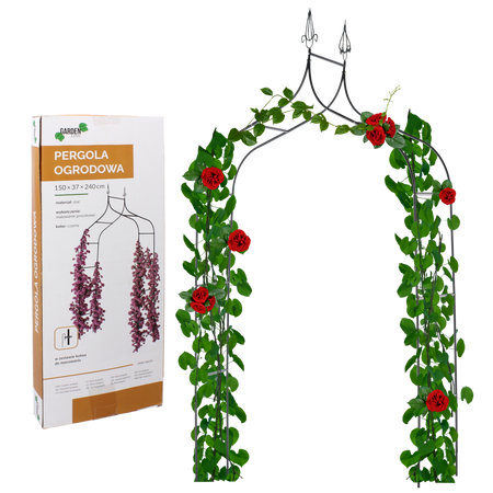 Garden Pergola 150 x 37 x 240 CM (+ ANCHORS)
