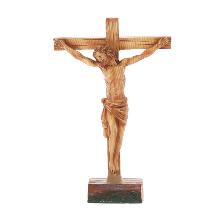 CRUCE STAND WITH FIGURA LUI IISUS 19 x 7,5 x 29,5 CM polyresin *6156