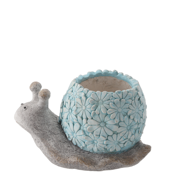 ZÁHRADNÍ MISKA - MODRÝ SLIMÁK 35 x 21,4 x 21,7 CM *7454