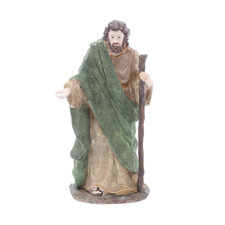 Set de 12 figurine de Crăciun de până la 32 cm din poliester *2485