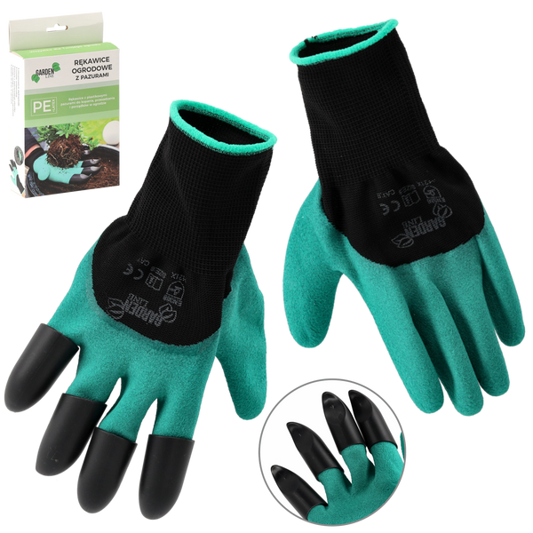 GARDEN GLOVES WITH CLAWS