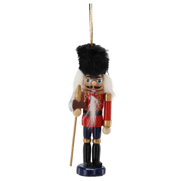 KPL. 3 Vianočnej dekorácie DREVENÝ VOJAK VÝŠKA 13CM bal.=12ks *3799