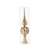 SPIC NA CHOINCĂ - AUR MAT 33 CM *4419