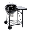 CHARCOAL GRILL WITH LID AND TABLE 90 X 70.5 X 111 CM