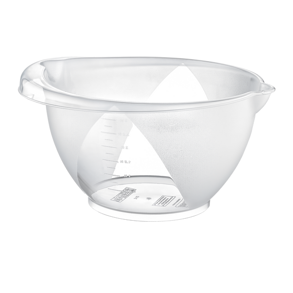 TRANSPARENT OVAL MIXING BOWL 3L * 7110