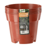 SET OF 5 PP POTS 14.5 x 12 CM