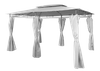 GARDEN GAZEBO GREY 3 X 4M 3 X 4 X H2.6m *5712