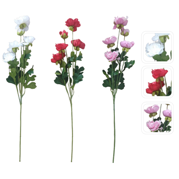 ARTIFICIAL BRANCH - BUTTERCUP MIX COLORS