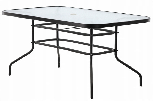 RECTANGULAR GARDEN TABLE 150 X 90 X 70 CM
