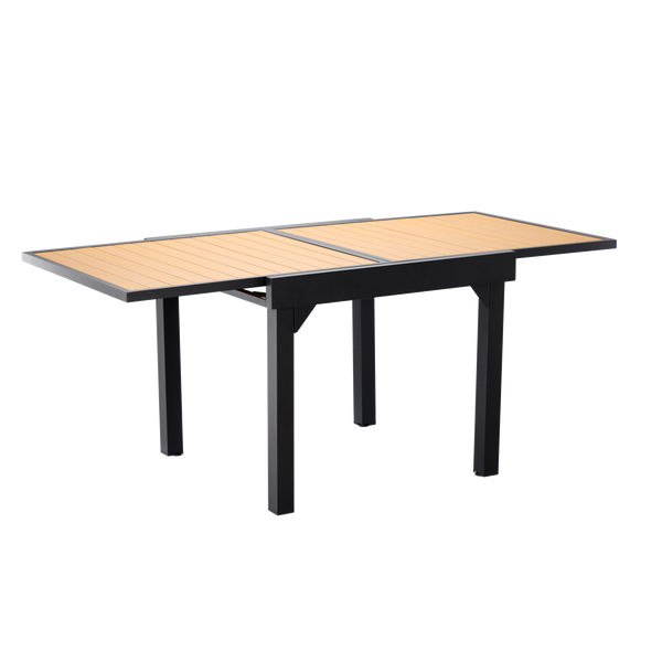 MASA ALUMINIU FOLDABLE "ALEX" 90/180 x 90 x 75,5 CM *0381