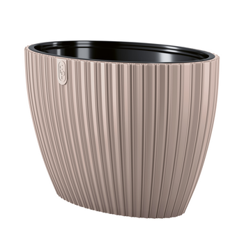 POT MIKA ELLIPSE 400MM GREY-BEIGE*0469