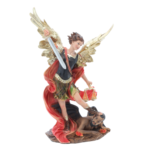 FIGURINE SAINT MICHAEL THE ARCHANGEL 56 CM