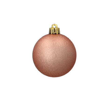 Sada 36 bombiek 6 cm olivových/medených/graphitových mix vzorov *7337