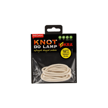 WICK FOR OIL LAMPS ROUND -4mm