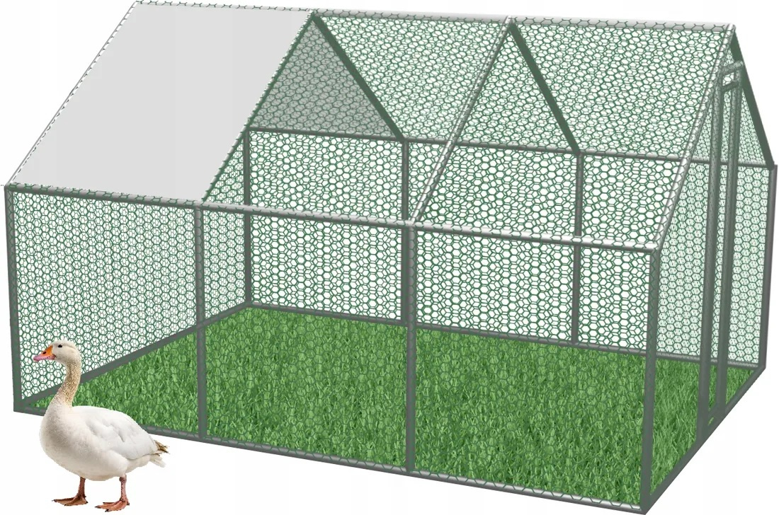 WOLIERA / ZAGRODA METALOWA DLA ZWIERZĄT  6 x 3 x 1.95 M Z CZĘŚCIOWYM ZADASZENIEM *4047 pol_pl_WOLIERA-ZAGRODA-METALOWA-DLA-ZWIERZAT-6-x-3-x-1-95-M-Z-CZESCIOWYM-ZADASZENIEM-4047-1523_4
