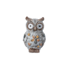 GARDEN FIGURINE - OWL WITH GLOWING EYES 12 x 10 x 18 CM LED pack=4 pcs