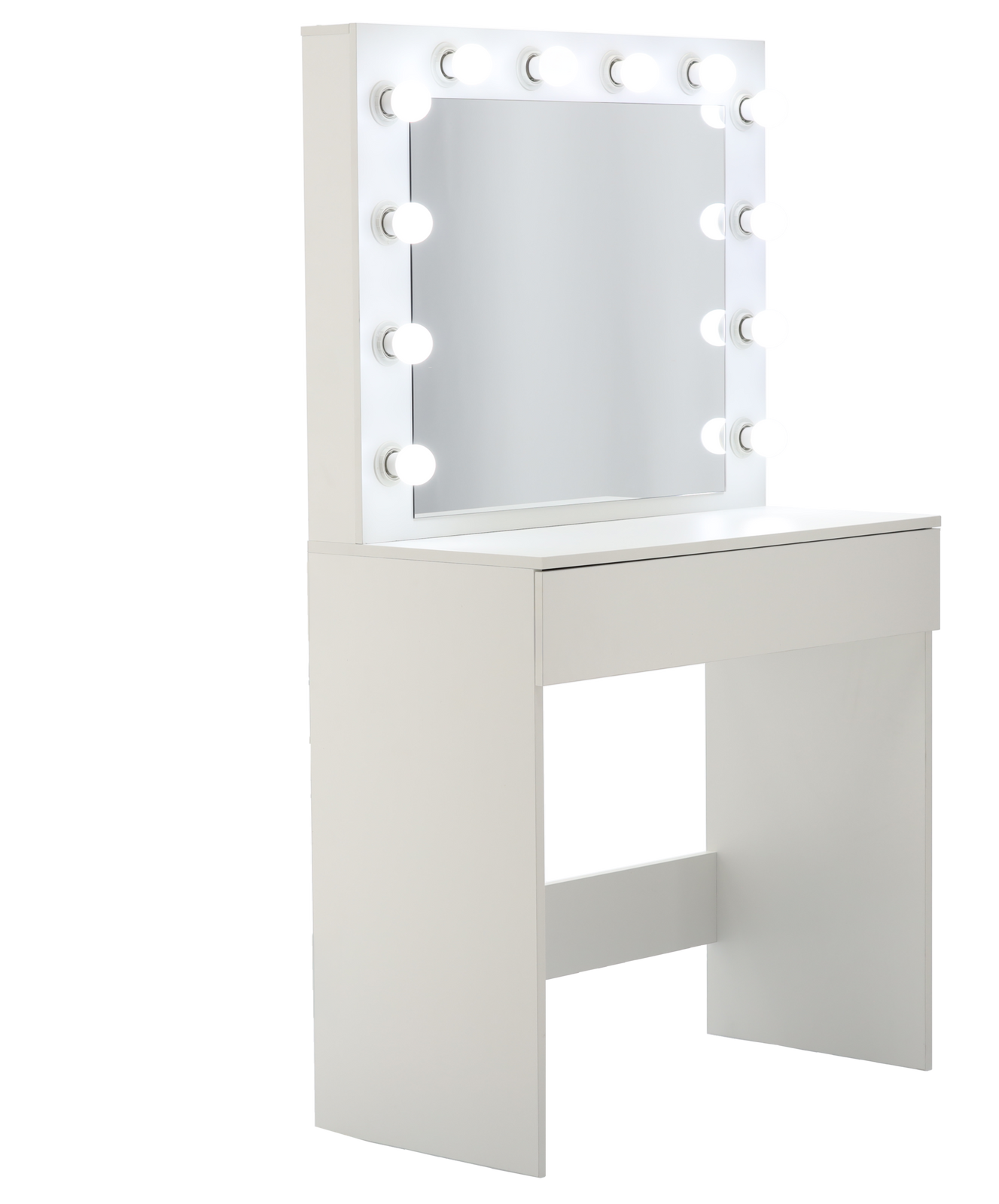TOALETKA DO WIZAŻU BIAŁA Z OŚWIETLENIEM 80 x 40 x 140 CM *9452 pol_pl_TOALETKA-DO-WIZAZU-BIALA-Z-OSWIETLENIEM-80-x-40-x-140-CM-9452-3829_9