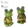 GARDEN FIGURINE – SITTING TURTLE WITH GLOWING EYES 11,5 X 9 X 18,5 CM LED pack=4 pcs