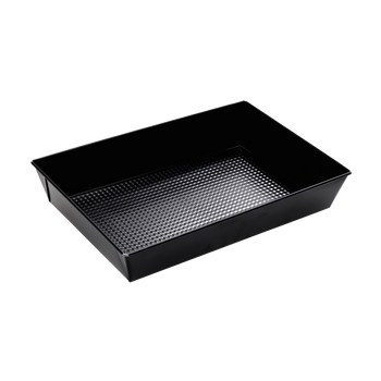 Tavă de copt 36X 24,5 X 6CM cu strat protector antiaderent negru*0589