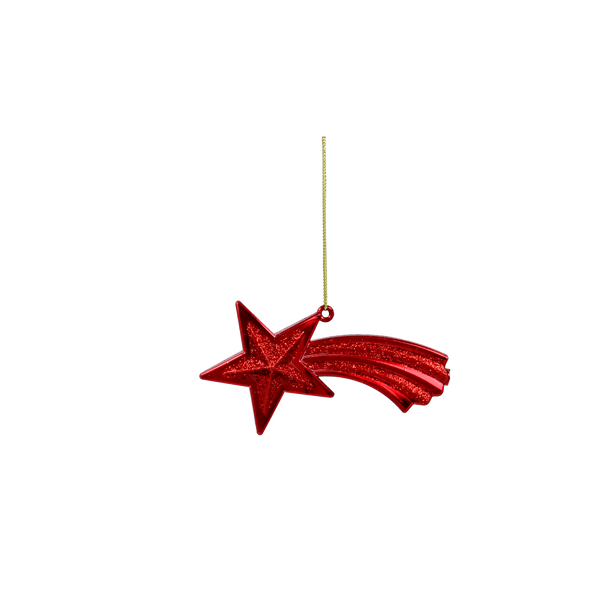 SET OF 4 CHRISTMAS DECORATION - STAR