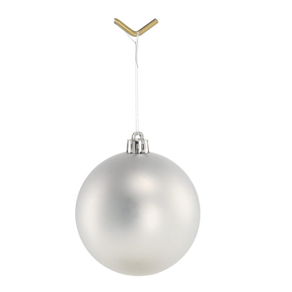 KPL. 20 BOMBEK 8 CM CZERWONY/ZŁOTY/SREBRNY MIX WZORÓW *7672