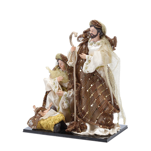 FIGÚRA VIANOČNÁ SVATÁ RODINA VYS. 33 CM *6479
