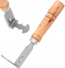 SCRAPER FOR FRAMES WITH WOODEN HANDLE pack=6pcs