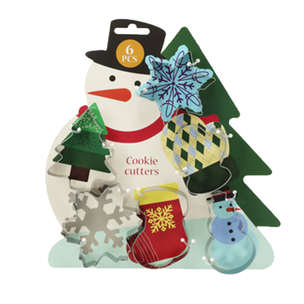 SET OF 6 COOKIE CUTTERS*7443