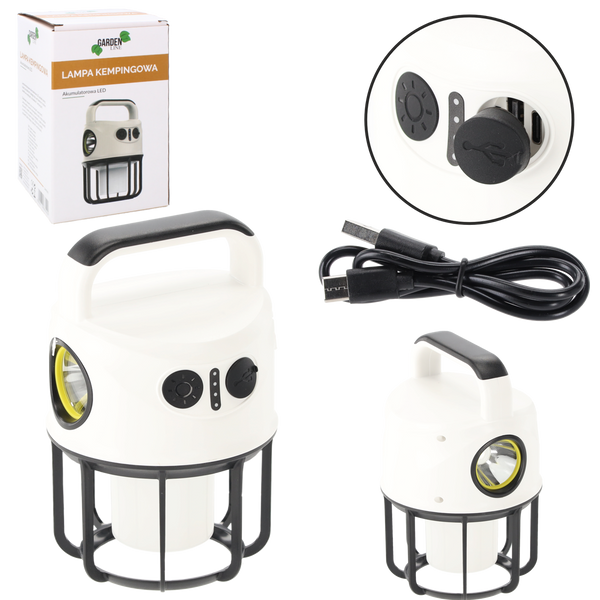 DOBÍJACÍ LED KEMPINGOVÁ LAMPA *5592