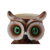 GARDEN FLOWERPOT - OWL 26 x 24 x 27,5 CM