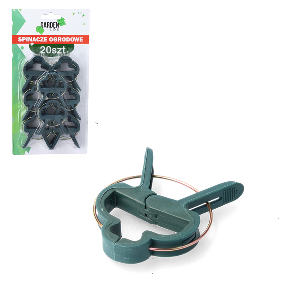 SET OF 20 GARDEN CLIPS