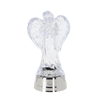 FIGURKA LED ANJEL 17,5CM S BATÉRIAMI STUDENÁ BIELA*5689