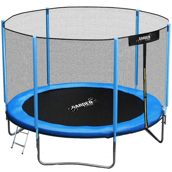 Trampolína 10ft 312 cm s žebříkem a ochrannou sítí *9870