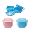LUNCH BOX PODWÓJNY ZE SZTUĆCAMI *3139