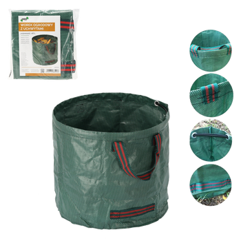 GARDEN BAG 60 L WITH HANDLES