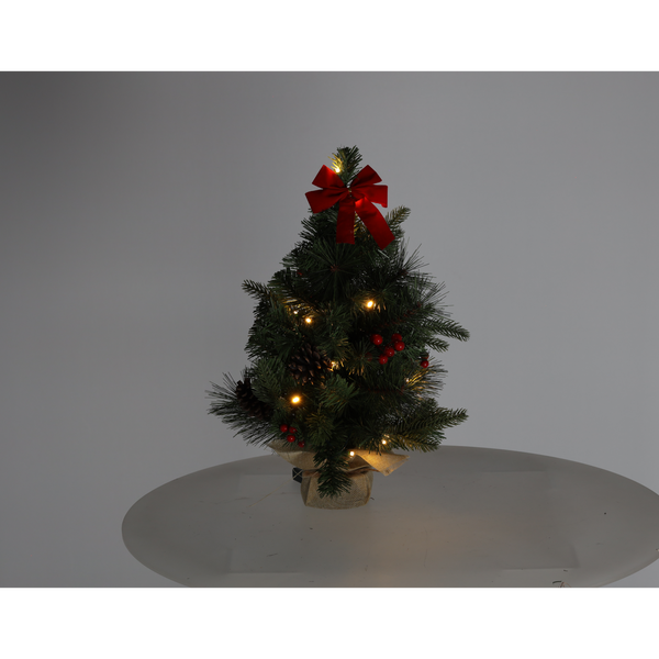 BRAZI DE CRĂCIUN 15 LED 50 CM ROȘU *0264