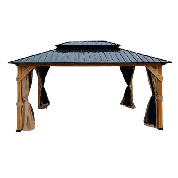 ALTANA OGRODOWA 300 x 365 x 278,3 CM DREWNIANA