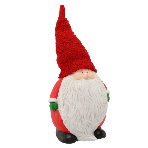 FIGURKA BOŻONAR. – PERECHEA STĂNCA CU ȘAPCA ROȘIE 24 x 20,5 x 29/37 CM ambalaj=1 buc *5371