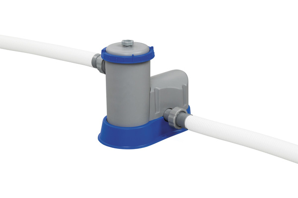 PISCINĂ CU CADRU 5,49 X 1,22 M (PISCINĂ, POMPĂ DE FILTRARE, SCARĂ, CAPAC) *3138 *3784 *8385