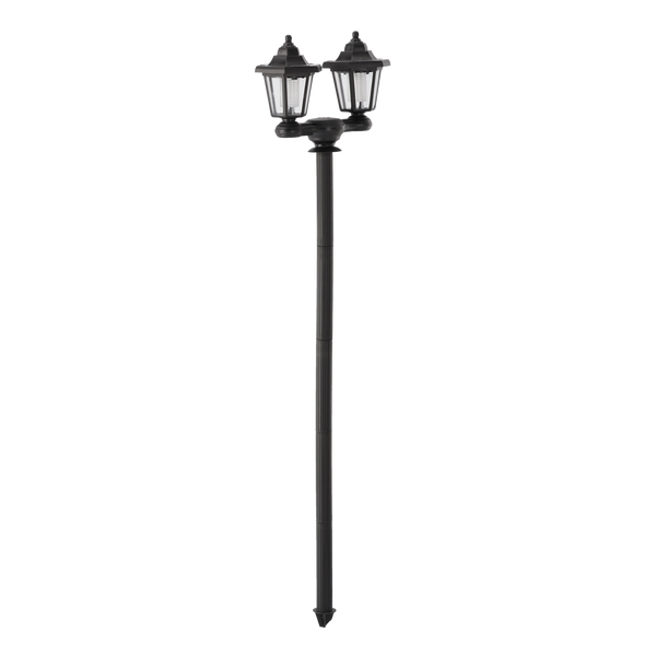 LAMPA SOLARĂ 27,5 x 12,5 x 152 CM 3W1 LANTERNĂ/APARAT DE PERETE LED ALB RECE *6131