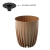 POT MIRA ECO WOOD 145MM-NATURAL WOOD*9377