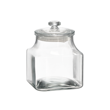 BORCAN 2,4 L PATRAT CU CAPAC DIN Sticla *0482