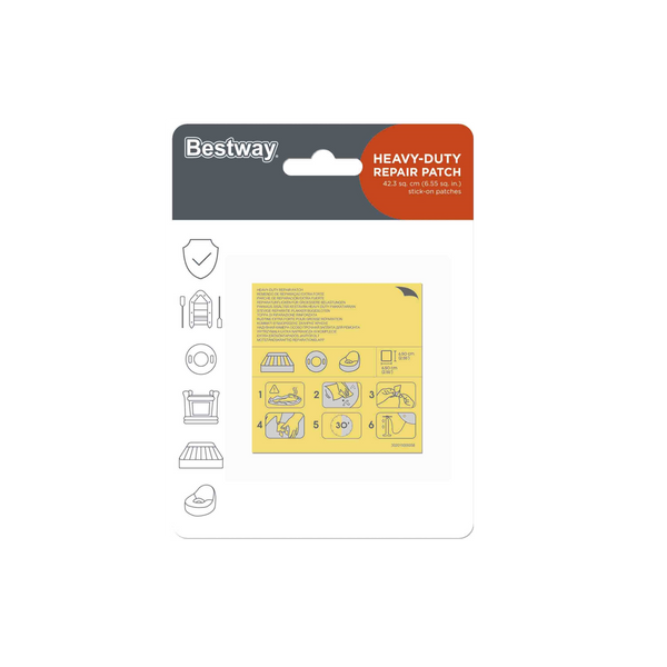 Bestway® 2.5" x 2.5"/6.5cm x 6.5cm Heavy Duty Repair Patch