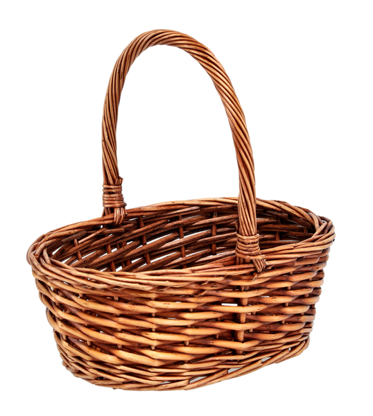 COS RATTAN 30 x 23 x 11,5/28 CM CU MÂNER - MARO *5112