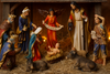 ZESTAW FIGUR BOŻONARODZ. 11 EL. do 31 CM polyresin*3105