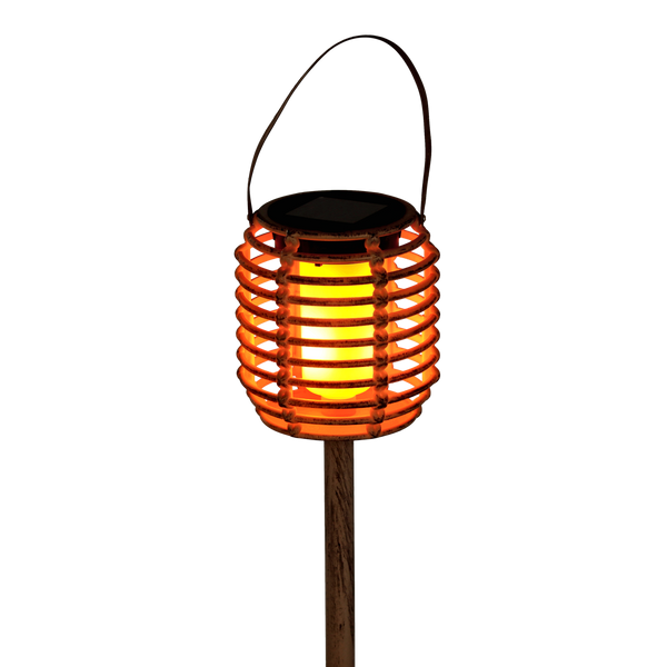 ANTIQUE SOLAR LAMP H. 35.5 CM MIXED PATTERNS WARM WHITE disp=9pcs