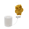 Silicone mold for candles owl
