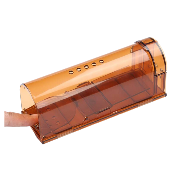 PUŁAPKA NA MYSZY / SZCZURY – ŻYWOŁAPKA 17 x 6,2 x 6,4 CM opak=2szt *4330