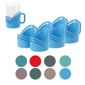 SET OF HANDLES FOR GLASSES/CUPS/MUGS