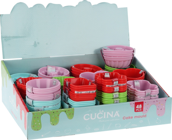 CAKE FORM SILICONE SET OF 3